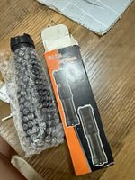 LED Rechargeable Flashlight Adjustable Focus IP34 Black Li-Ion 3.7V F15