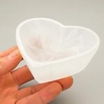Selenite Crystal Charging Bowl: Grade A Hand-Carved Cleansing Crystal- Morocco!