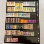 Selection 75 Hong Kong Definitive Elizabeth II Used Stamps.