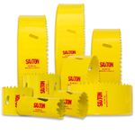 HSS Hole Saw Cutter 8% Cobalt Heavy Duty Wood Metal Plastic (14mm - 230mm)