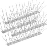 Steel Spikes Fences Window Wall Bird Ledge Wide Pigeon Deterrent Cat Anti Climb