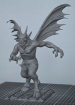 CURSE / NIGHT OF THE DEMON  12" 3D Printed Statue Display Model UNPAINTED