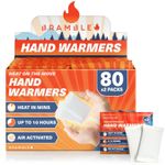 80 Hand Warmers (40 Packs) for Pockets, Gloves, Hiking, Golf, Football, Outdoors