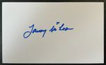Tommy McLean Signed Autograph White Index Card Glasgow Rangers Football COA