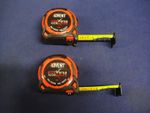 2x Advent Vice Versa Dual Read Tape 5m Metric ONLY Bottom and Top Markings ATM4-