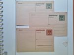 Austria 1919-20 postcards in denominations of 5, 12,5 and 50 crowns