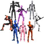Dummy13 Magnetic Action Figure Set,3D Printed Robo 13 Action Figure, Titan 13 UK