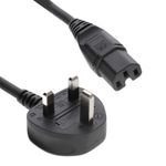 2m Power Cord UK Plug to HOT IEC Cable (Kettle Lead) C15 2m [001861]
