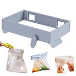 Space Saving Foldable Trash Bag Holder Upgraded Garbage Bag Holder Hanging