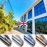 One Way Mirror Window Reflective Film Home Privacy Solar Tint Foil Glass Sticker