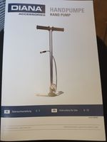 PCP HAND PUMP BY DIANA WITH CARRY BAG .
