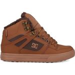 DC Pure High Top WC WNT Mens Boots Brown Size UK 8-14