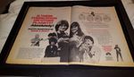 Mork And Mindy Rare Original 1981 Promo Poster Ad Framed!