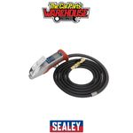 Sealey SA375 Digital Tyre Inflator with 2.7m Hose & Clip-On Connector