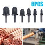 6 Piece Copper Pipe Swaging Tool Set for Professional HVAC Applications