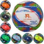 Volleyball Size5 Multi colour Beach volleyballs18 panels Hand stitching 