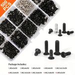 500PCS Computer Screw Set Kit For HP Dell Lenovo Samsung Sony Laptop Notebook