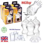 150ml Anti Colic Silicone New Born Baby Feeding Bottles with Milk Dispensers 0+M