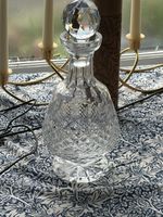 Waterford Brandy Pedestal Colleen Crystal Decanter with Stopper