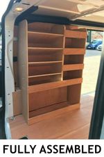 Toyota Pro-Ace Van Shelving Racking L2 MWB 2022-2025 System Case Storage Unit