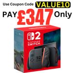 Nintendo Switch 2 Console - 256GB - Black Handheld Gaming Device  - Brand New