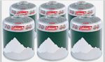 Coleman C500 Self-Sealing Propane/Butane Gas Cartridges 6 Pack Steel • double