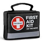 150 Piece Premium, Compact, First Aid Kit in Reflective Grab-Bag