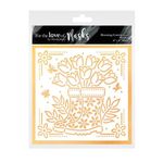 Hunkydory - For the Love of Masks - Blooming Centrepieces - Wellies - FTLM519