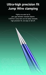 Precision Tweezers Mechanic AAC-14 ESD Stainless Steel Soldering BGA PCB Repair