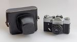 Zenit Zenith B Camera Vintage 35mm SLR Russian + Industar 50mm f3.5 Lens. +CASE