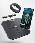 HUMEHEALTH BODY POD 1.0 SMART BODY COMP. SCALE + HUMEHEALTH BAND 1.0_RRP: £475!
