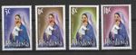 RHODESIA, 1977 CHRISTMAS, SG 549-552, MNH SET 4