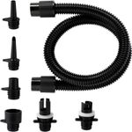 6Pcs Valves Adapter Air-Pump Hoses Connectors Paddle SUP Board Boat Accessories