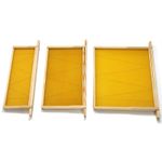 National Beehive Wired Wax Foundation Sheets and Frames Beekeeping
