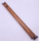 Vintage Wooden Blackboard Compass Divider 19" Length Mid-Century Props