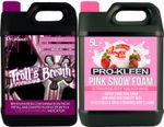 ProKleen Iron Contamination Remover Alloy Wheel Cleaner Strawberry Snow Foam 10L