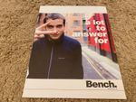 VBK14 ADVERT 11X8 BENCH CLOTHING