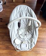 Mamas & Papas Apollo Bouncing Chair neutral colour with Toy Bar Sound Unit