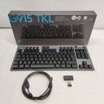 LOGITECH G915 TKL LIGHTSPEED WIRELESS TACTILE RGB MECHANICAL GAMING KEYBOARD