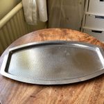  Vintage Hammered Drinks Tray Art Deco