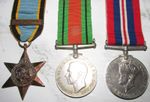 Genuine WW2 Air Crew Europe Star with France and Germany