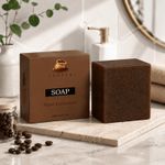 Coffee Natural Handmade Soap Bar for Face Body, Moisturizing, Hydrating, Deep
