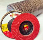 High Performance Ceramic Flap Disc - 115mm 40 Grit (Pack of 10)