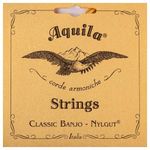 BANJO STRINGS - AQUILA CLASSIC - 5 STRING BANJO - MEDIUM TENSION - NYLGUT - 1B