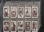 AL3) 1938 VINTAGE CHURCHMAN BOXING PERSONALITIES SET OF 50 JACK JOHNSON DEMPSEY
