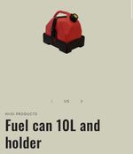 ATV fuel Can Luggage Tank