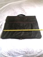 Leather Travel Garment Hanging Bag Made by Longchamp France Superb Condition