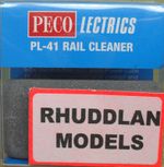 New Peco lectrics PL-41 Rail Cleaner