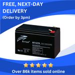 RITAR 12V 7AH Battery - REPLACEMENT BATTERY FOR RBC123 UPS