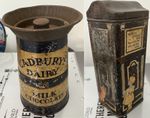 Cadbury Chocolate and Peek Frean & Co. Biscuits Vintage Tins